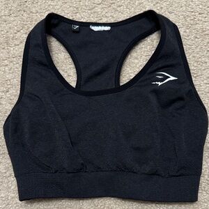 GymShark dark grey Sports Bra